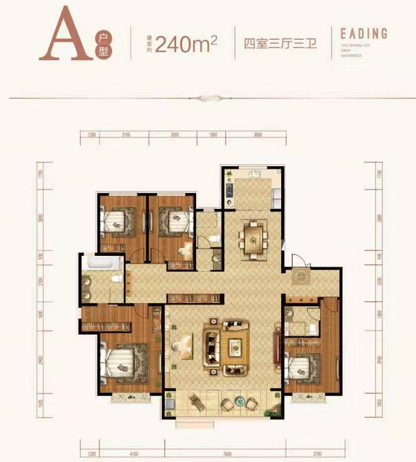 济南海尔产城创天玺㎡