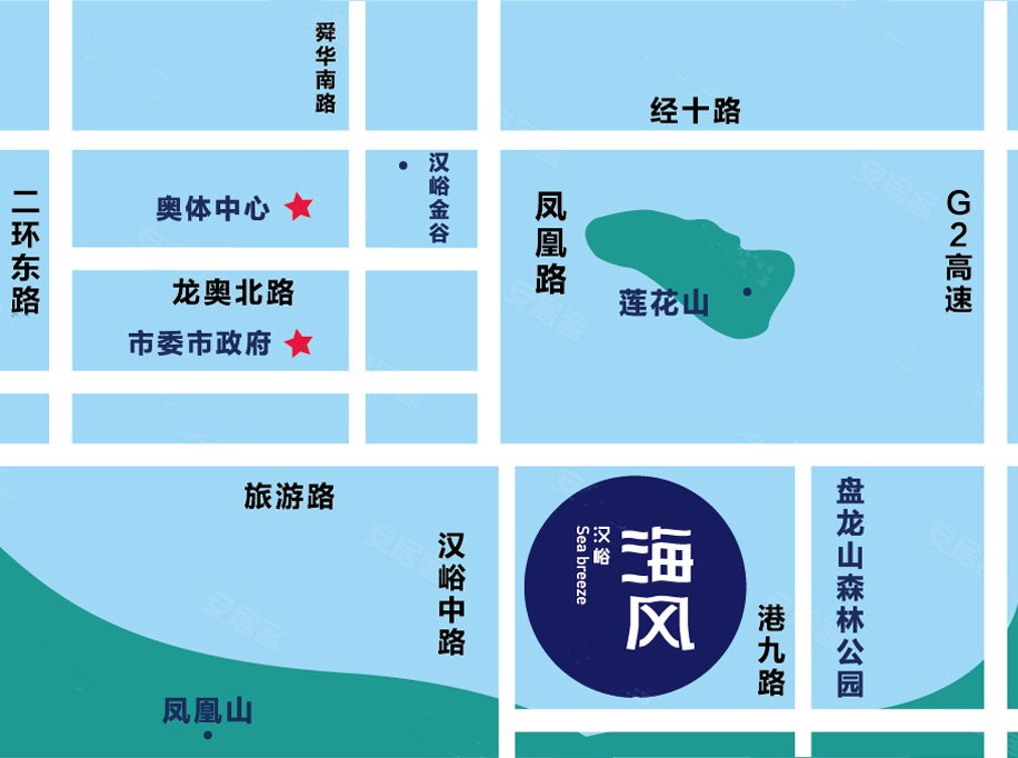 济南山海大象海德堡区位图